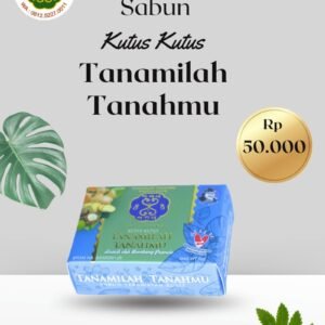 Sabun Kutus Kutus Aksara Bali Tanamilah Tanahmu