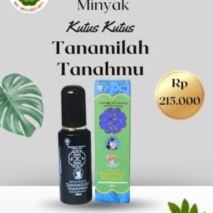 Minyak Kutus Kutus Aksara Bali Tanamilah Tanahmu