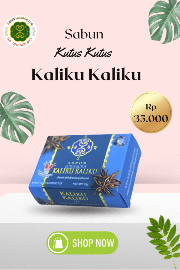 Sabun Kutus Kutus Aksara Bali Kaliku Kaliku | 90gr